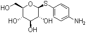 CAS # 58737-22-7, 4-Aminophenyl 1-thio-beta-D-glucopyranoside, p-Aminophenyl 1-thio-beta-D-glucopyranoside,p-Aminophenyl 1-thio-glucopyranoside