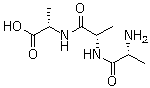 CAS # 5874-89-5, D-Alanyl-L-alanyl-L-alanine, N-(N-D-Alanyl-L-alanyl)alanine