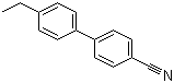 structure of CAS# 58743-75-2, 4-Cyano-4'-ethylbiphenyl