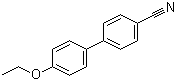 structure of CAS# 58743-78-5, 4-Ethoxy-[1,1'-biphenyl]-4'-carbonitrile