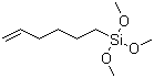 5-己烯基三甲氧基硅烷分子结构 (CAS 58751-56-7)