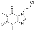 structure of CAS# 5878-61-5, 7-(2-Chloroethyl)Theophylline