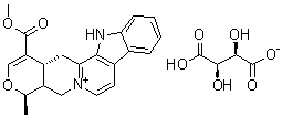 CAS 登录号：58782-36-8, 蛇纹石素酒石酸氢盐
