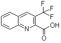 structure of CAS# 588702-64-1, 3-(Trifluoromethyl)-2-quinolinecarboxylic acid