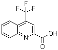 structure of CAS# 588702-67-4, 4-三氟甲基喹啉-2-羧酸