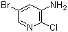 structure of CAS# 588729-99-1, 2-氯-3-氨基-5-溴吡啶