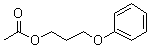 structure of CAS# 58883-98-0, 3-Phenoxy-1-propanol acetate
