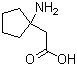 structure of CAS# 58885-92-0, (1-氨基环戊基)乙酸
