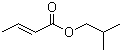 structure of CAS# 589-66-2, 巴豆酸异丁酯