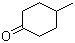 structure of CAS# 589-92-4, 4-Methylcyclohexanone