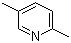 structure of CAS# 589-93-5, 2,5-Dimethylpyridine