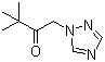 structure of CAS# 58905-32-1, 3,3-Dimethyl-1-(1H-1,2,4-triazol-1-yl)butan-2-one