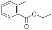 structure of CAS# 58997-10-7, 3-甲基吡啶-2-甲酸乙酯