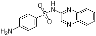 structure of CAS# 59-40-5, Sulfaquinoxaline
