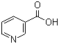 CAS # 59-67-6, Nicotinic acid, Niacin, Vitamin PP, 3-Pyridinecarboxylic acid, 3-Carboxypyridine