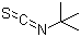 structure of CAS# 590-42-1, tert-Butyl isothiocyanate