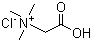 structure of CAS# 590-46-5, Betaine hydrochloride
