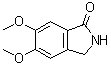 CAS # 59084-72-9, 2,3-Dihydro-5,6-dimethoxy-1H-isoindol-1-one, 5,6-Dimethoxy-2,3-dihydroisoindol-1-one, 5,6-Dimethoxyphthalimidine