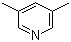 structure of CAS# 591-22-0, 3,5-Lutidine
