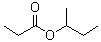 CAS # 591-34-4, sec-Butyl propionate, 1-Methylpropyl propanoate, 2-Butyl propanoate
