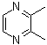 structure of CAS# 5910-89-4, 2,3-Dimethylpyrazine