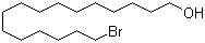 structure of CAS# 59101-28-9, 16-Bromohexadecanol