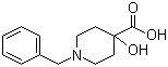 structure of CAS# 59119-18-5, 1-Benzyl-4-hydroxy-4-piperidinecarboxylic acid