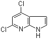 structure of CAS# 5912-18-5, 4,6-Dichloro-7-azaindole