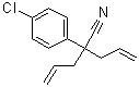 CAS # 59242-93-2, 4-Chloro-alpha,alpha-di-2-propenylbenzeneacetonitrile