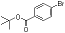 structure of CAS# 59247-47-1, 4-溴苯甲酸叔丁酯