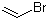Vinyl bromide molecular structure (CAS 593-60-2)