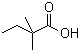 structure of CAS# 595-37-9, 2,2-Dimethylbutyric acid