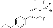 CAS 登录号：595607-78-6, 4-(溴二氟甲基)-3,5-二氟-4'-丙基-1,1'-联苯