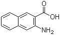 structure of CAS# 5959-52-4, 3-氨基-2-萘甲酸
