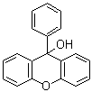 structure of CAS# 596-38-3, 9-苯基-9H-氧杂蒽-9-醇