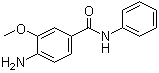 CAS # 59673-81-3, 4-Amino-3-methoxy-N-phenylbenzamide