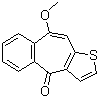 structure of CAS# 59743-84-9, Benzo[b]thiophen-10-methoxycycloheptanone