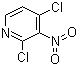 structure of CAS# 5975-12-2, 2,4-二氯-3-硝基吡啶