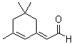 CAS # 59820-19-8, ((E)-3,5,5-Trimethylcyclohex-2-en-1-ylidene)acetaldehyde