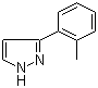 structure of CAS# 59843-49-1, 3-(2-甲基苯基)-1H-吡唑