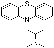 structure of CAS# 60-87-7, 异丙嗪