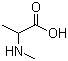 structure of CAS# 600-21-5, N-甲基-DL-丙氨酸