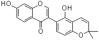 CAS 登录号：60008-02-8, 黄甘草异黄酮 B