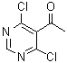 structure of CAS# 60025-06-1, 5-乙酰基-4,6-二氯嘧啶