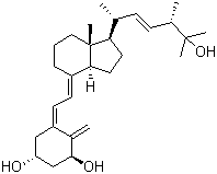 structure of CAS# 60133-18-8, 1alpha,25-二羟基维生素 D2