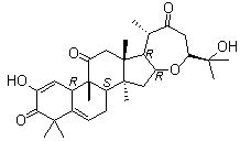 CAS 登录号：60137-06-6, 葫芦素 S