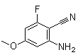 structure of CAS# 601517-02-6, 2-氨基-6-氟-4-甲氧基苯甲腈