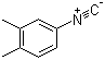 structure of CAS# 602262-05-5, 4-Isocyano-1,2-dimethylbenzene