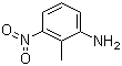 structure of CAS# 603-83-8, 2-Methyl-3-nitroaniline