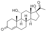 CAS 登录号：603-98-5, (11alpha)-11,17-二羟基-孕甾-4-烯-3,20-二酮